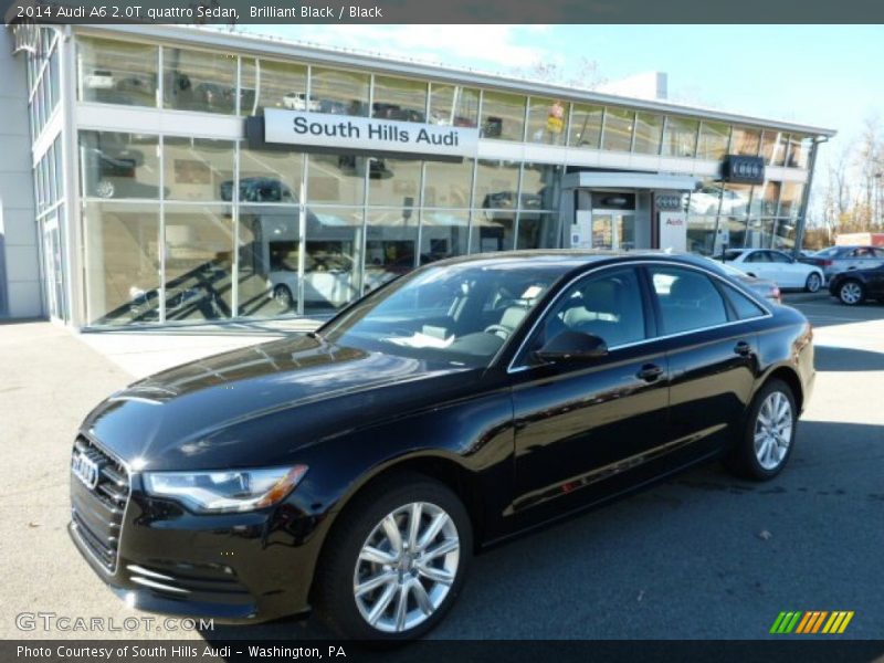 Brilliant Black / Black 2014 Audi A6 2.0T quattro Sedan