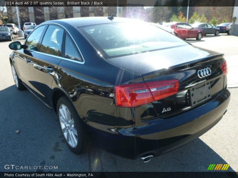 Brilliant Black / Black 2014 Audi A6 2.0T quattro Sedan