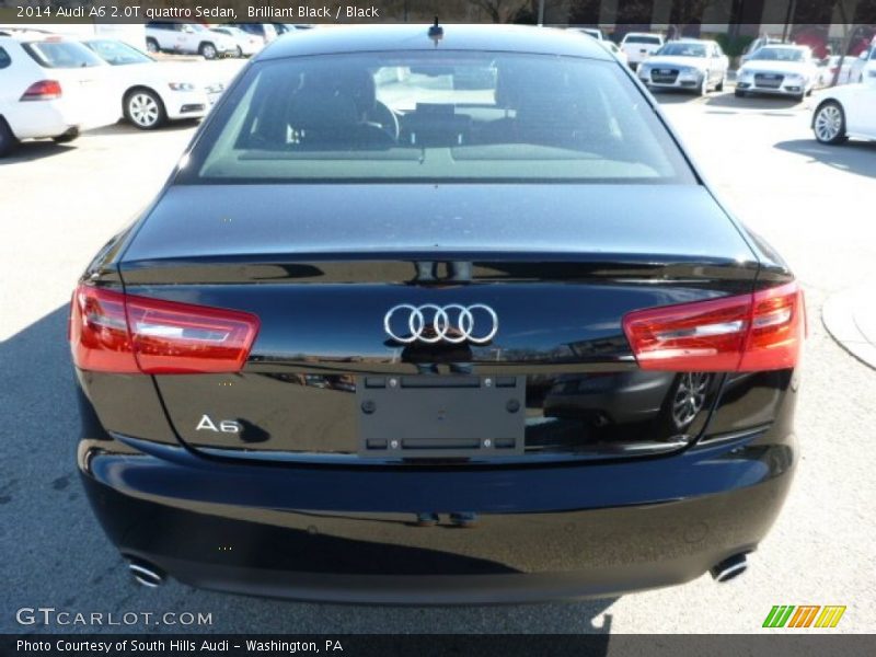 Brilliant Black / Black 2014 Audi A6 2.0T quattro Sedan