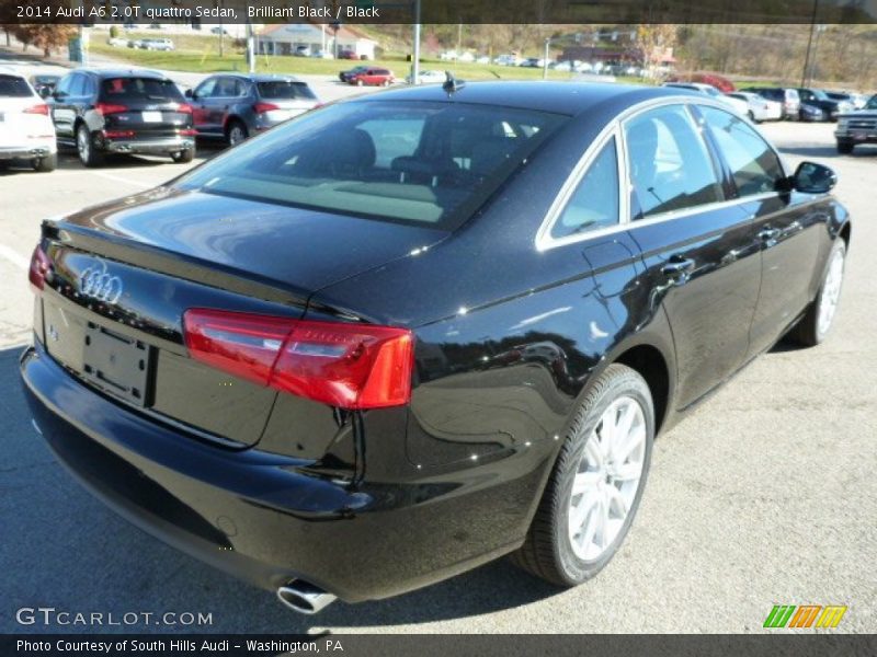 Brilliant Black / Black 2014 Audi A6 2.0T quattro Sedan