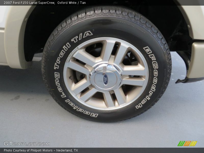 Oxford White / Tan 2007 Ford F150 Lariat SuperCrew