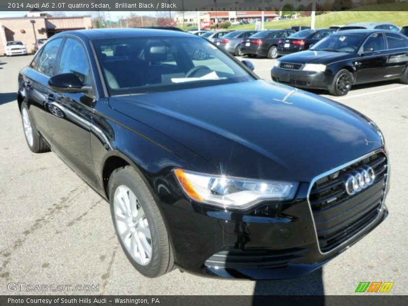 Brilliant Black / Black 2014 Audi A6 2.0T quattro Sedan