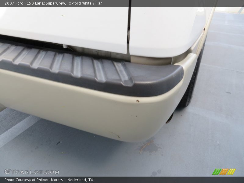 Oxford White / Tan 2007 Ford F150 Lariat SuperCrew