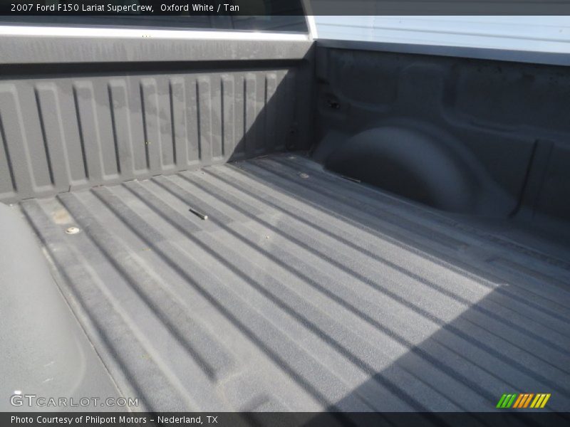Oxford White / Tan 2007 Ford F150 Lariat SuperCrew
