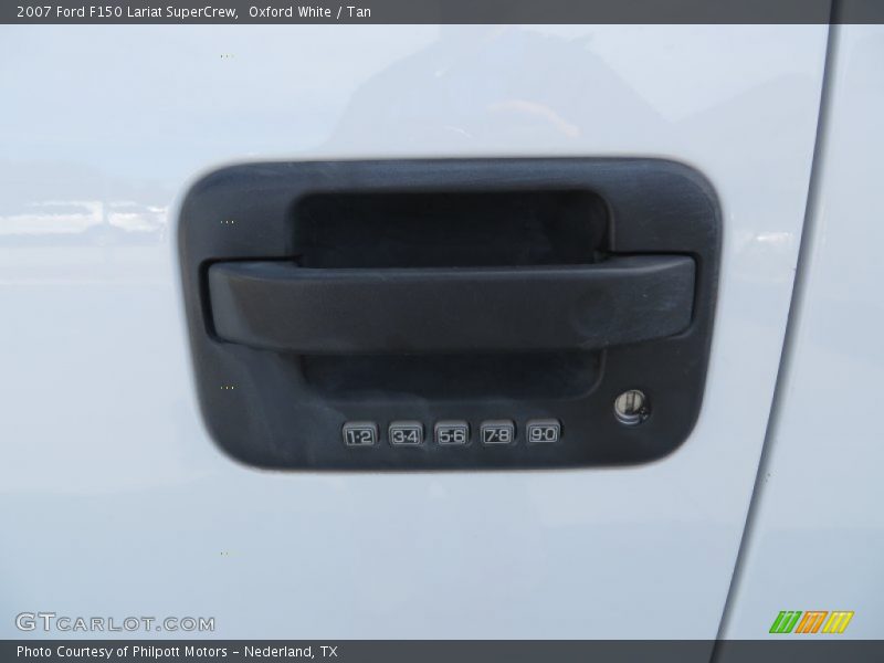 Oxford White / Tan 2007 Ford F150 Lariat SuperCrew