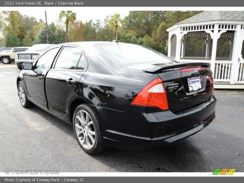Black / Charcoal Black 2012 Ford Fusion SE