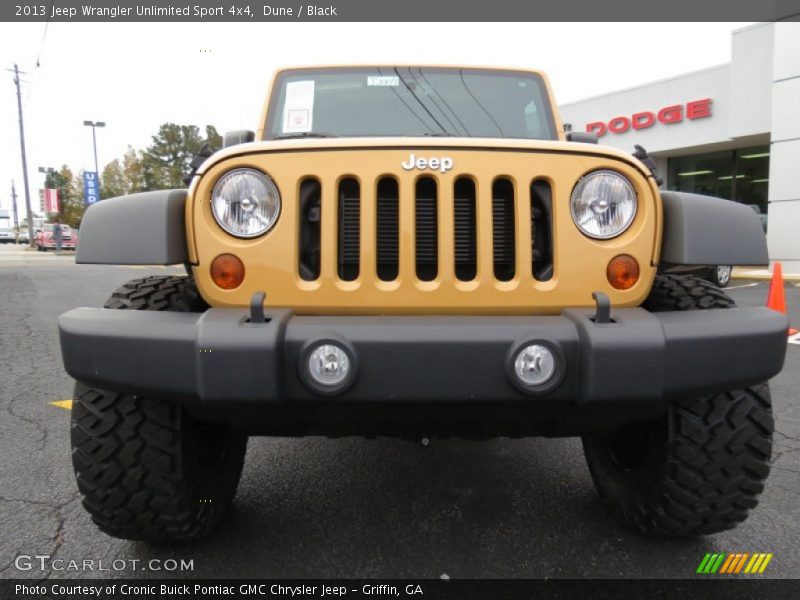 Dune / Black 2013 Jeep Wrangler Unlimited Sport 4x4