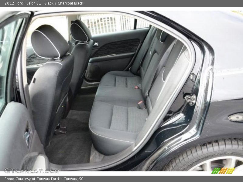 Black / Charcoal Black 2012 Ford Fusion SE
