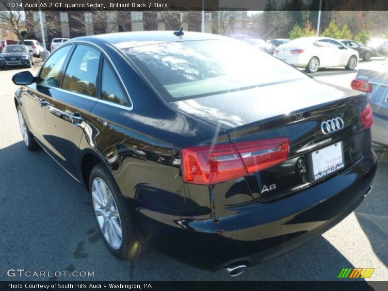 Brilliant Black / Black 2014 Audi A6 2.0T quattro Sedan