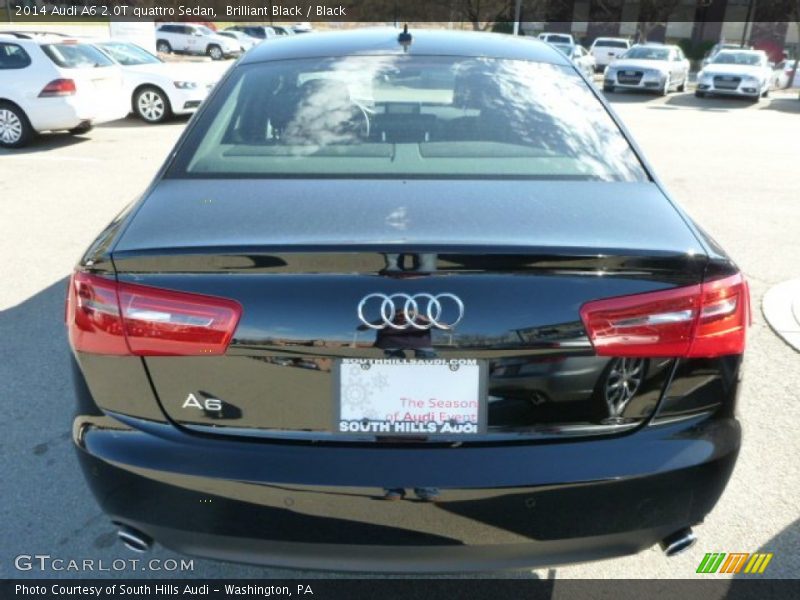 Brilliant Black / Black 2014 Audi A6 2.0T quattro Sedan