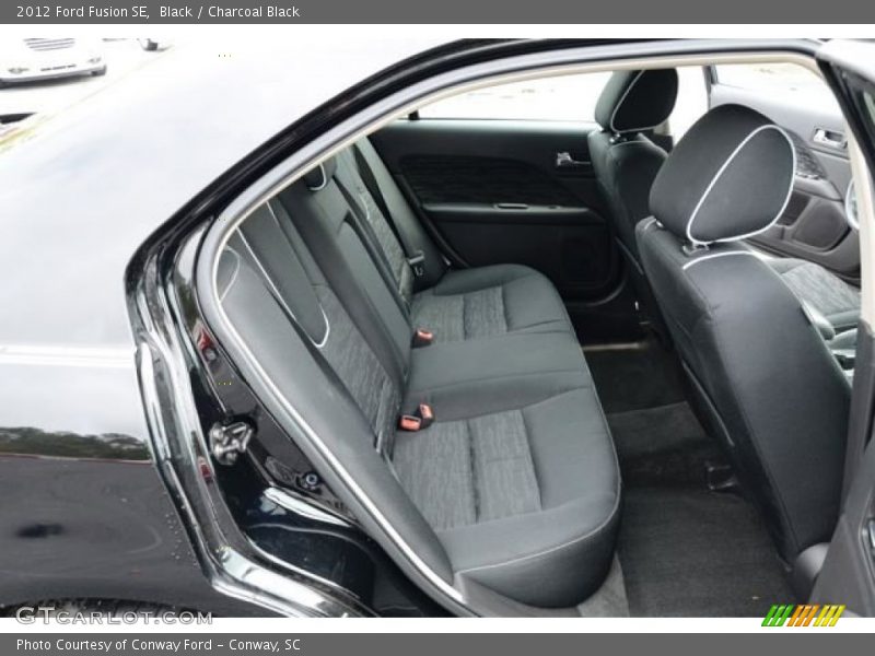 Black / Charcoal Black 2012 Ford Fusion SE