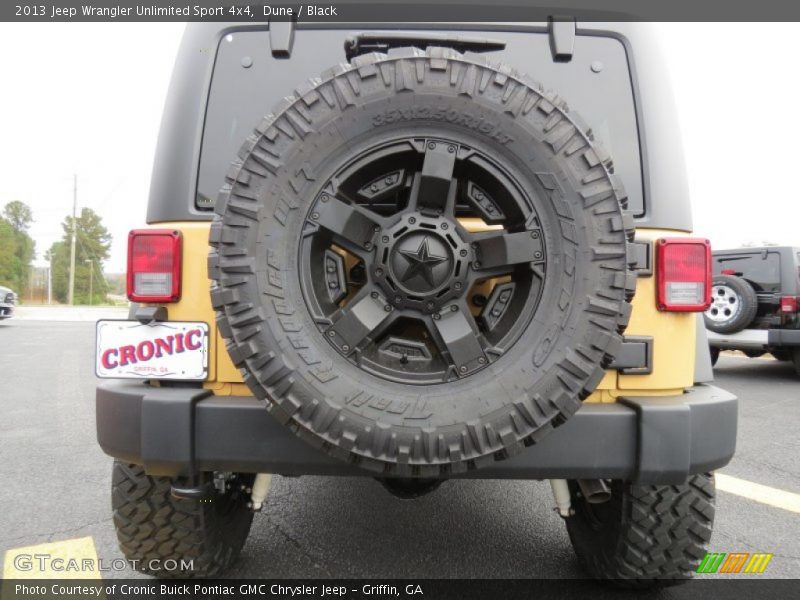 Dune / Black 2013 Jeep Wrangler Unlimited Sport 4x4