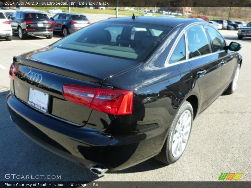 Brilliant Black / Black 2014 Audi A6 2.0T quattro Sedan