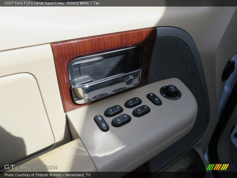 Oxford White / Tan 2007 Ford F150 Lariat SuperCrew