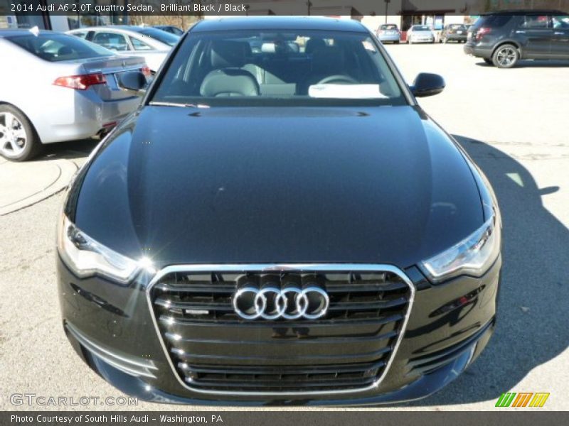 Brilliant Black / Black 2014 Audi A6 2.0T quattro Sedan