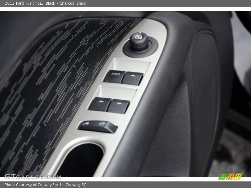 Black / Charcoal Black 2012 Ford Fusion SE