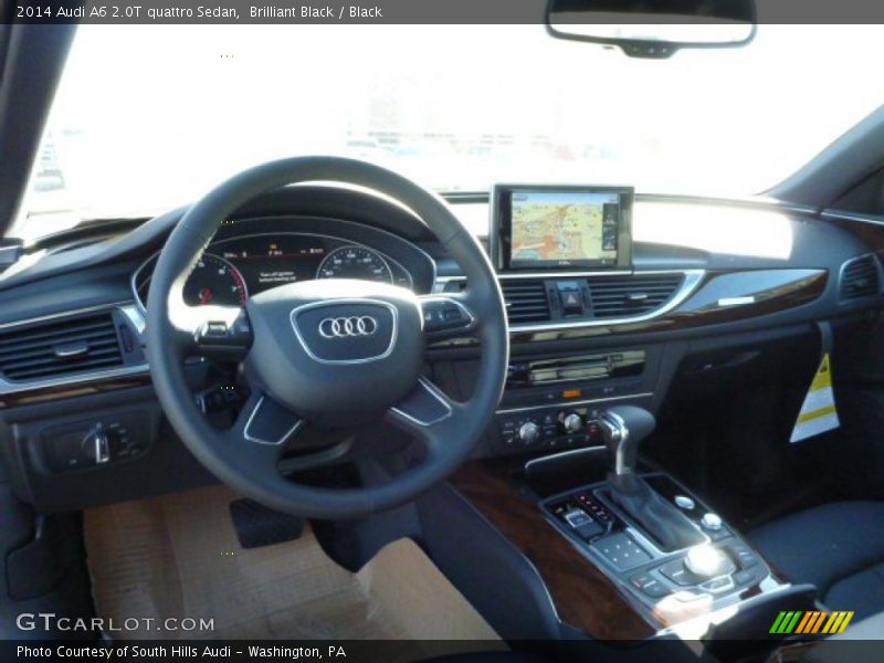 Brilliant Black / Black 2014 Audi A6 2.0T quattro Sedan