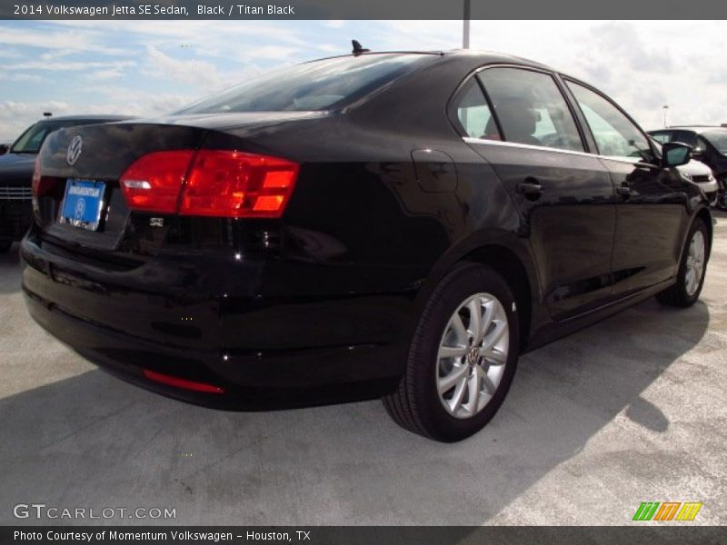 Black / Titan Black 2014 Volkswagen Jetta SE Sedan