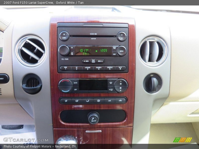 Oxford White / Tan 2007 Ford F150 Lariat SuperCrew