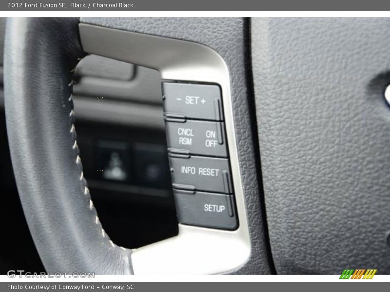 Black / Charcoal Black 2012 Ford Fusion SE