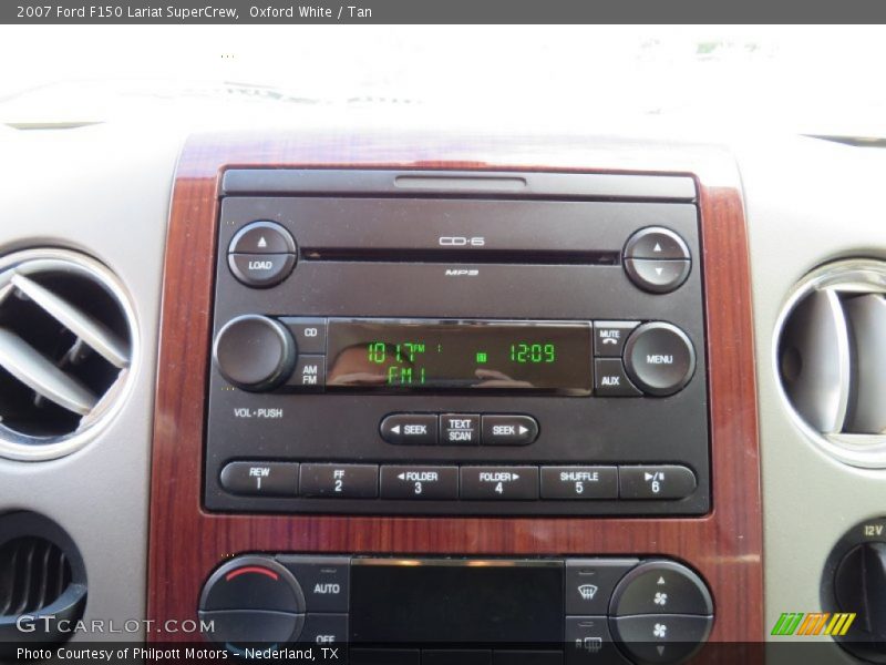 Oxford White / Tan 2007 Ford F150 Lariat SuperCrew