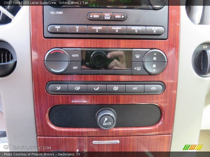 Oxford White / Tan 2007 Ford F150 Lariat SuperCrew