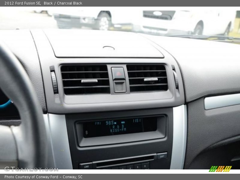 Black / Charcoal Black 2012 Ford Fusion SE