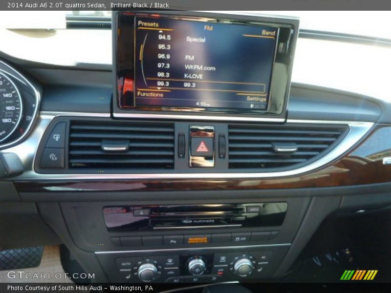 Brilliant Black / Black 2014 Audi A6 2.0T quattro Sedan