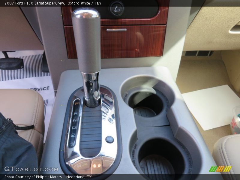 Oxford White / Tan 2007 Ford F150 Lariat SuperCrew