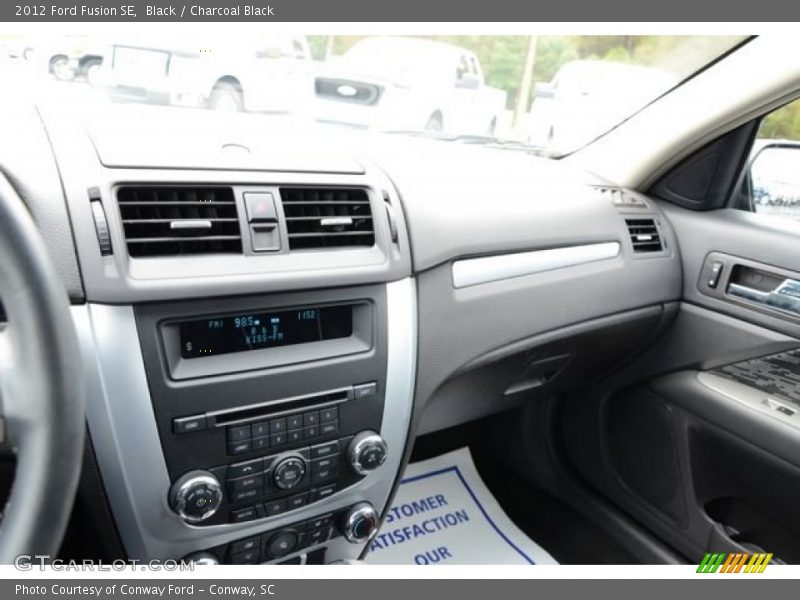 Black / Charcoal Black 2012 Ford Fusion SE