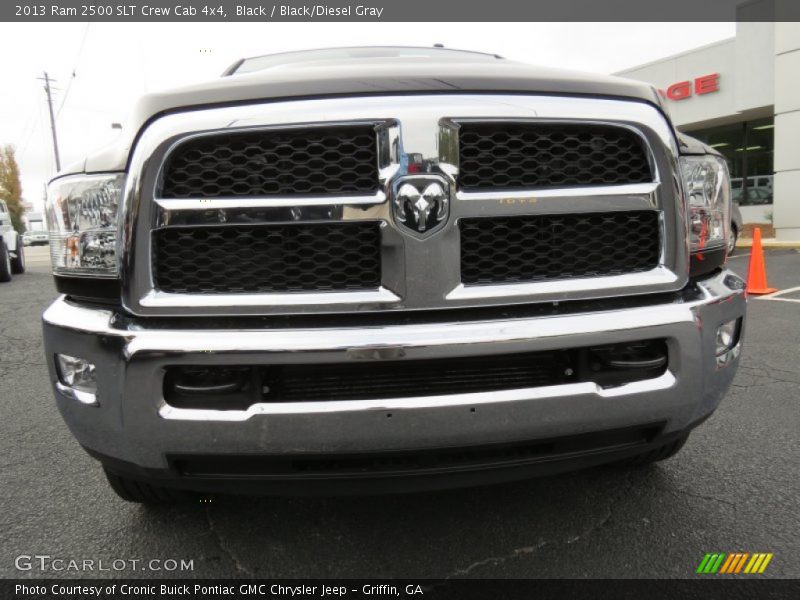 Black / Black/Diesel Gray 2013 Ram 2500 SLT Crew Cab 4x4