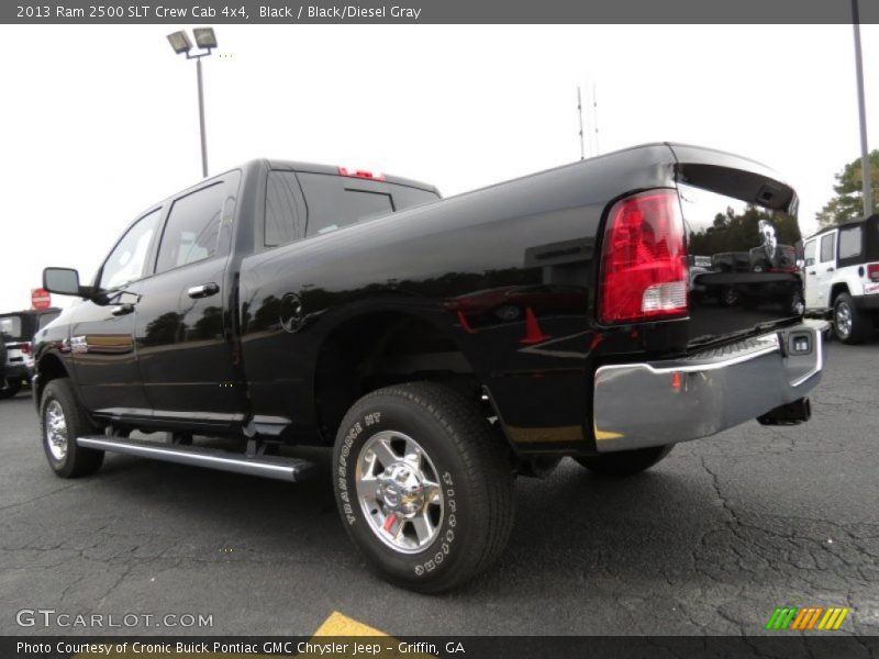 Black / Black/Diesel Gray 2013 Ram 2500 SLT Crew Cab 4x4