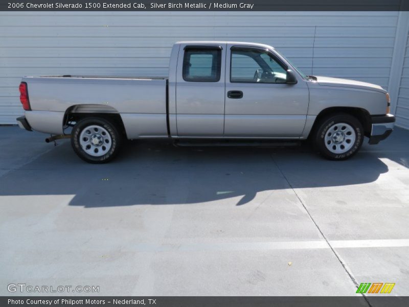 Silver Birch Metallic / Medium Gray 2006 Chevrolet Silverado 1500 Extended Cab
