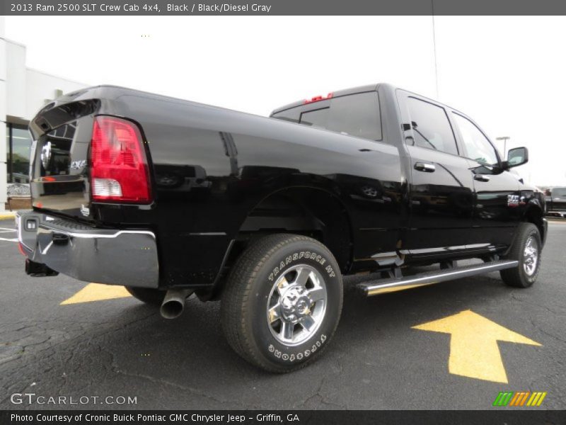 Black / Black/Diesel Gray 2013 Ram 2500 SLT Crew Cab 4x4