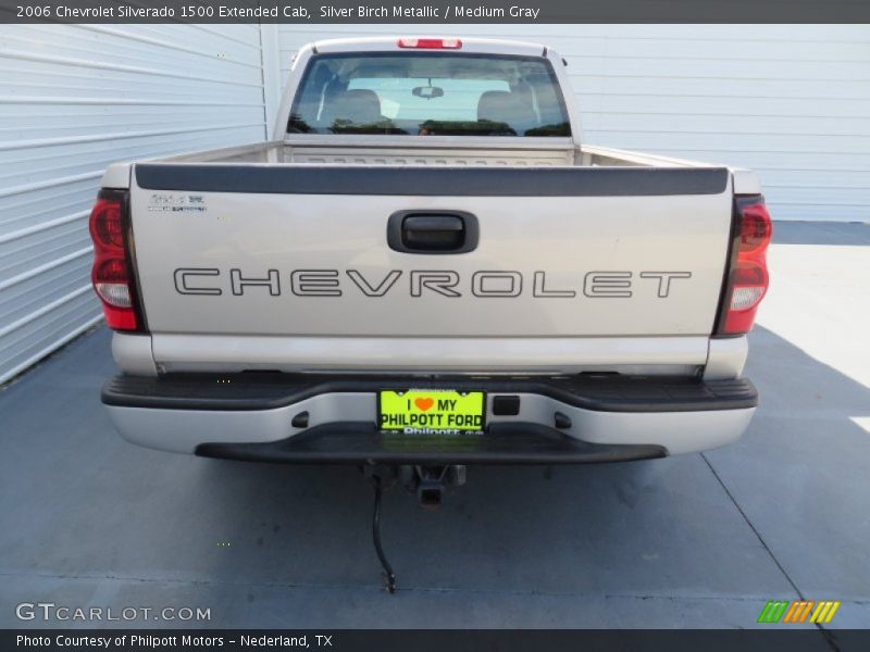 Silver Birch Metallic / Medium Gray 2006 Chevrolet Silverado 1500 Extended Cab