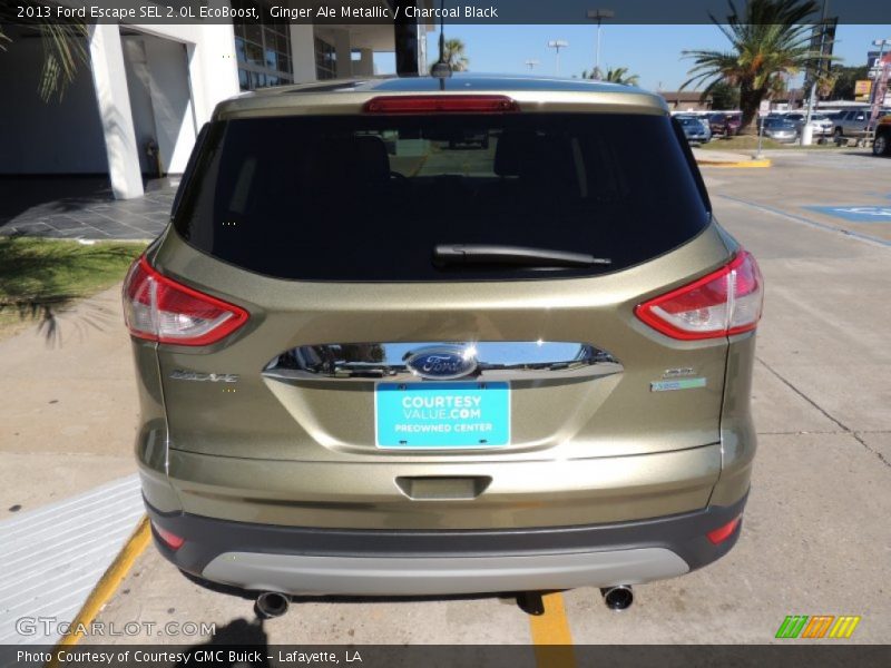 Ginger Ale Metallic / Charcoal Black 2013 Ford Escape SEL 2.0L EcoBoost