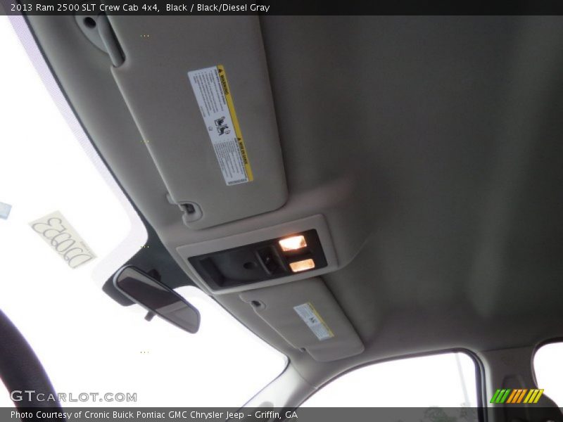 Black / Black/Diesel Gray 2013 Ram 2500 SLT Crew Cab 4x4