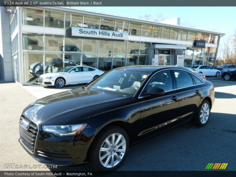Brilliant Black / Black 2014 Audi A6 2.0T quattro Sedan