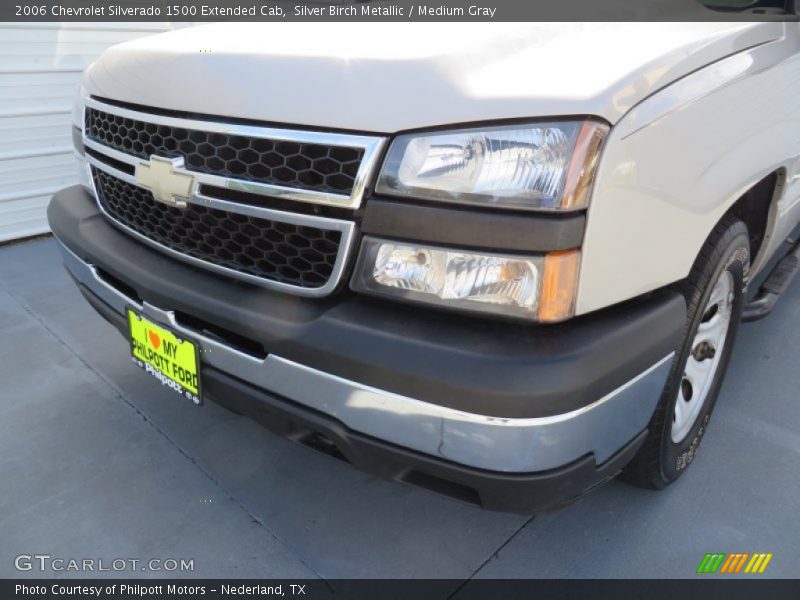 Silver Birch Metallic / Medium Gray 2006 Chevrolet Silverado 1500 Extended Cab