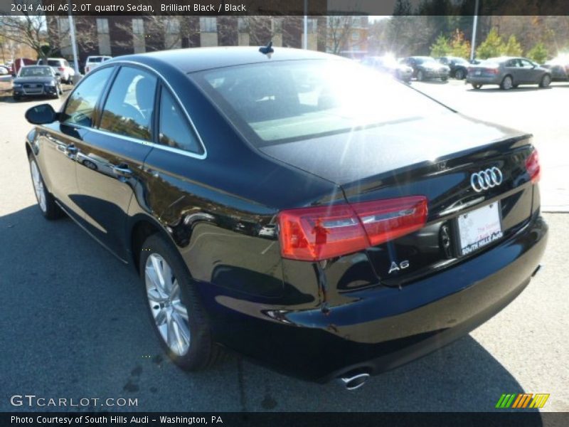 Brilliant Black / Black 2014 Audi A6 2.0T quattro Sedan