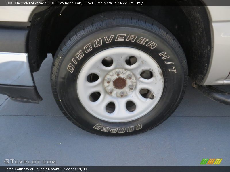 Silver Birch Metallic / Medium Gray 2006 Chevrolet Silverado 1500 Extended Cab