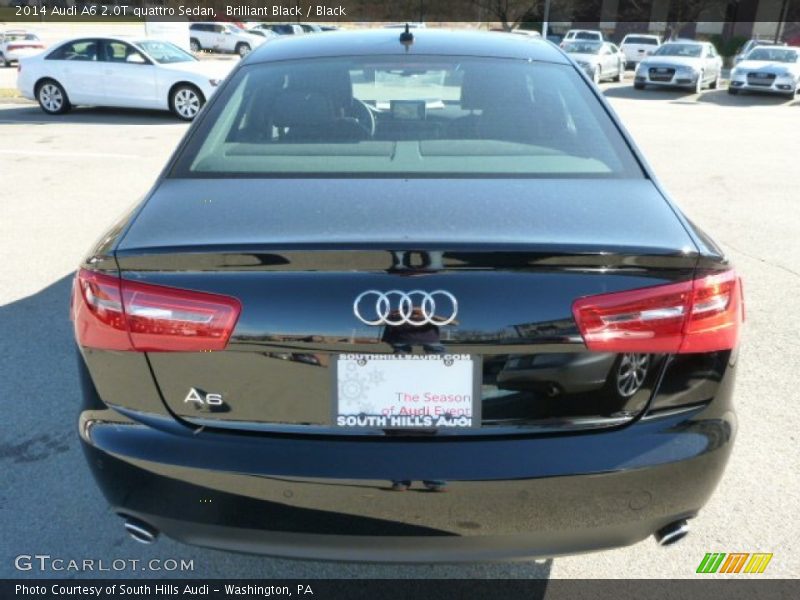 Brilliant Black / Black 2014 Audi A6 2.0T quattro Sedan