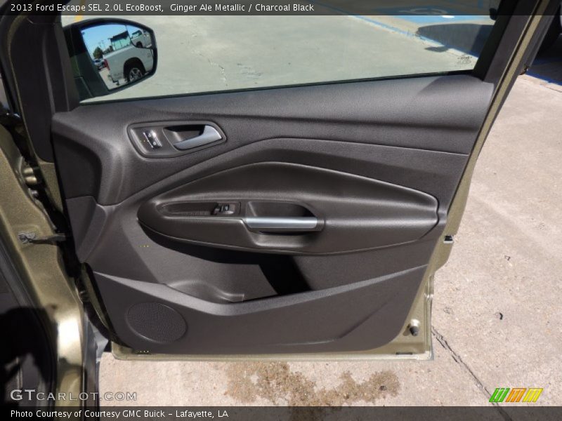 Ginger Ale Metallic / Charcoal Black 2013 Ford Escape SEL 2.0L EcoBoost