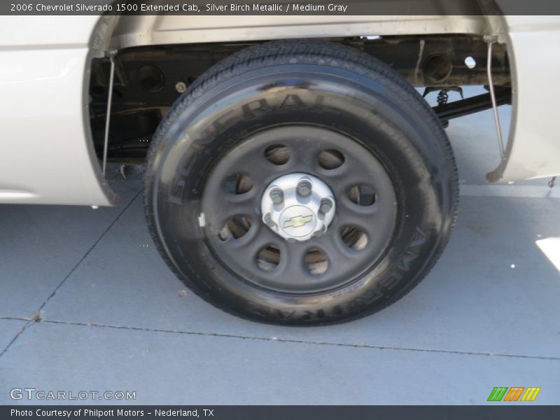 Silver Birch Metallic / Medium Gray 2006 Chevrolet Silverado 1500 Extended Cab