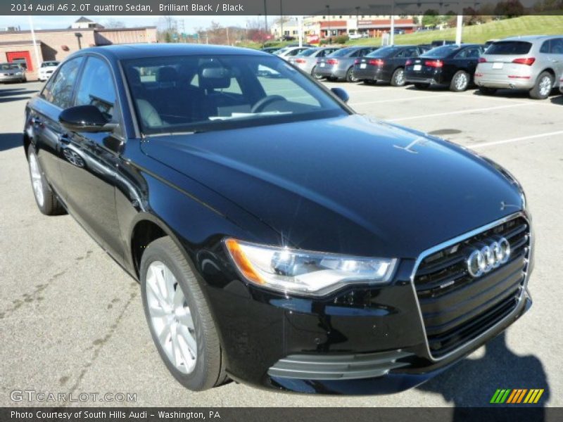 Brilliant Black / Black 2014 Audi A6 2.0T quattro Sedan