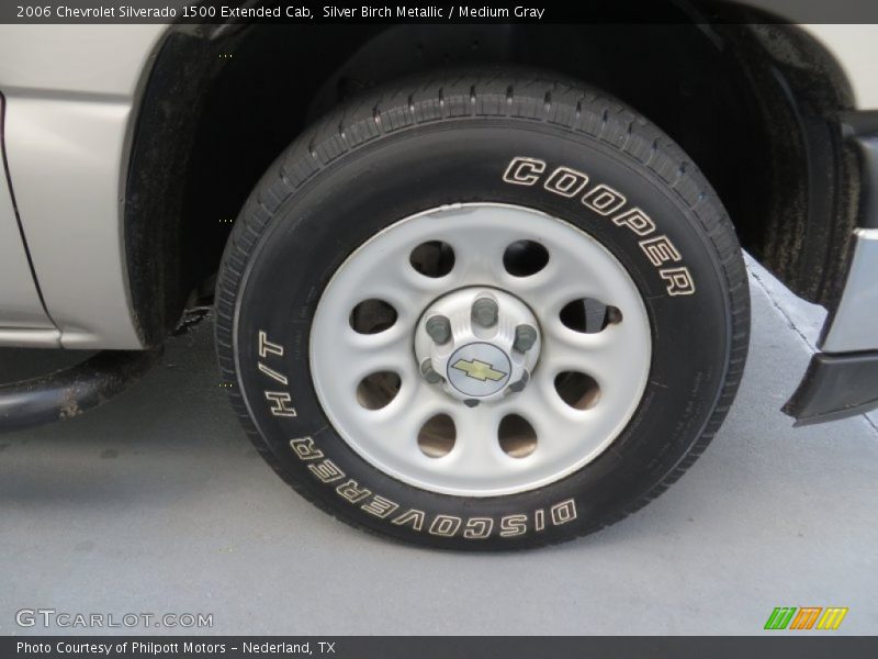 Silver Birch Metallic / Medium Gray 2006 Chevrolet Silverado 1500 Extended Cab