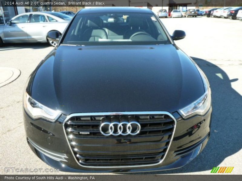 Brilliant Black / Black 2014 Audi A6 2.0T quattro Sedan