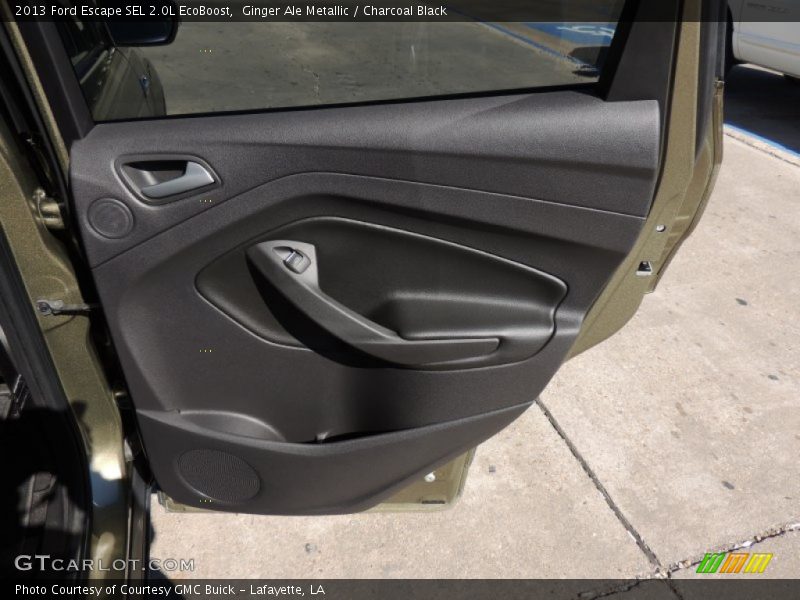 Ginger Ale Metallic / Charcoal Black 2013 Ford Escape SEL 2.0L EcoBoost