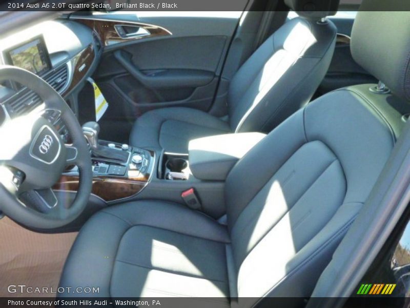 Brilliant Black / Black 2014 Audi A6 2.0T quattro Sedan