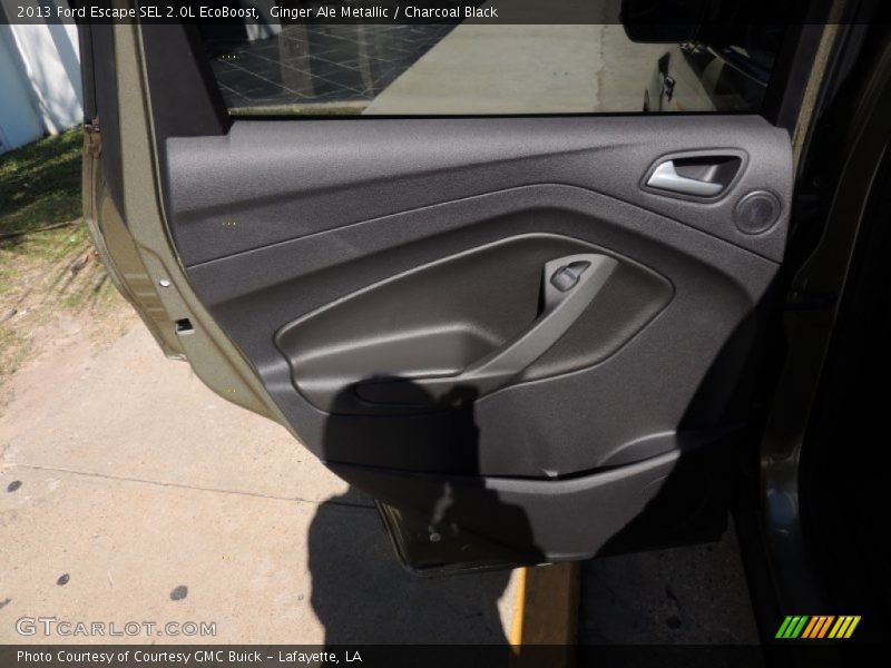 Ginger Ale Metallic / Charcoal Black 2013 Ford Escape SEL 2.0L EcoBoost